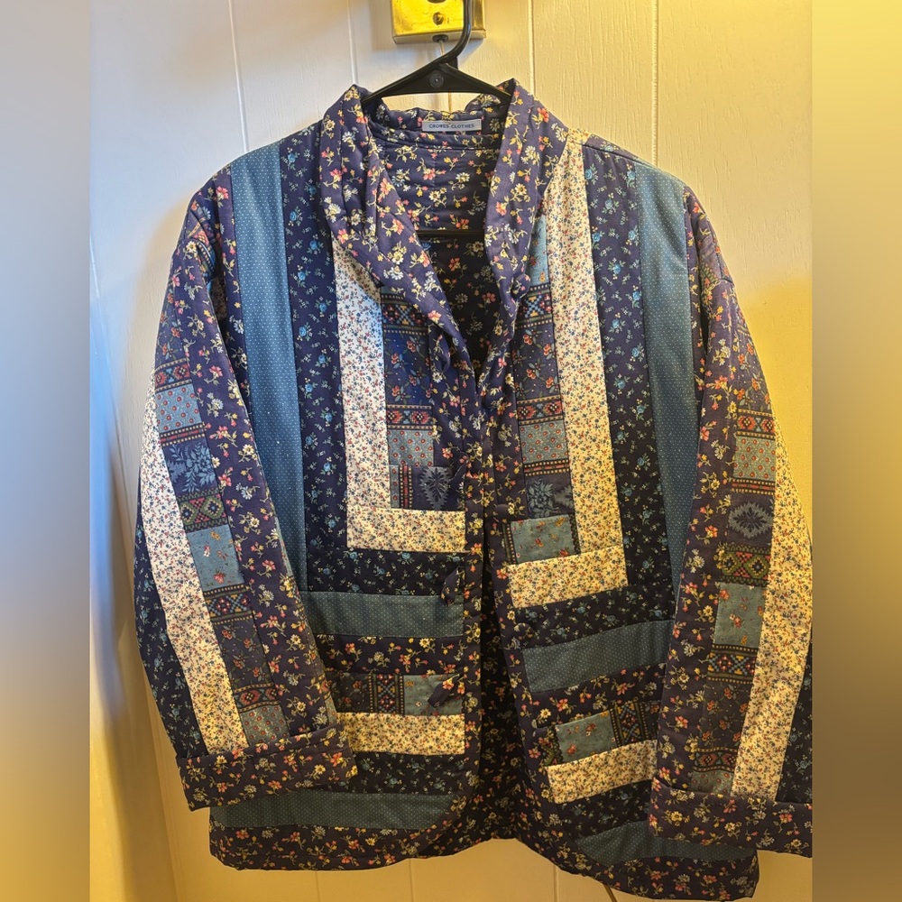 Quilted Jacket- Handmade
